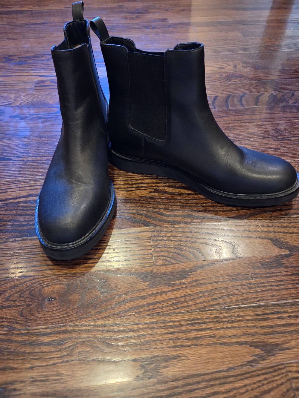 J.Crew Refined Leather Chelsea Boots Size 10.5